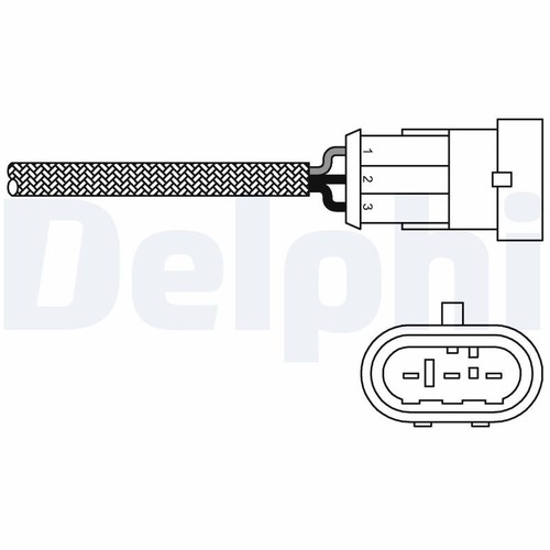 OXYGEN SENSOR ES10971-12B1 - Picture 1 of 4
