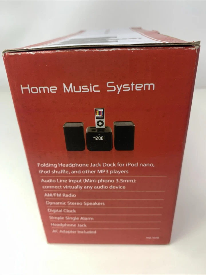 GPX Home Music System MP3 Ready HM109B AM/FM Radio New Open Box - Image 4 of 4