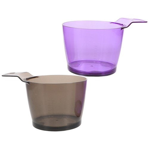 2 Pcs Small Dye Bowl Hair Mixer Color Measuring Cup Mixing Bowls - Picture 2 of 20
