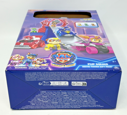 Paw Patrol The Mighty Movie Pup Squad Movie Tower Paquete de Regalo - Imagen 7 de 9