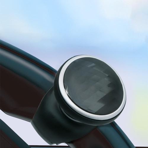Aesthetic Design Car Steering Wheel Knob Ergonomic and Functional Black - Picture 9 of 12