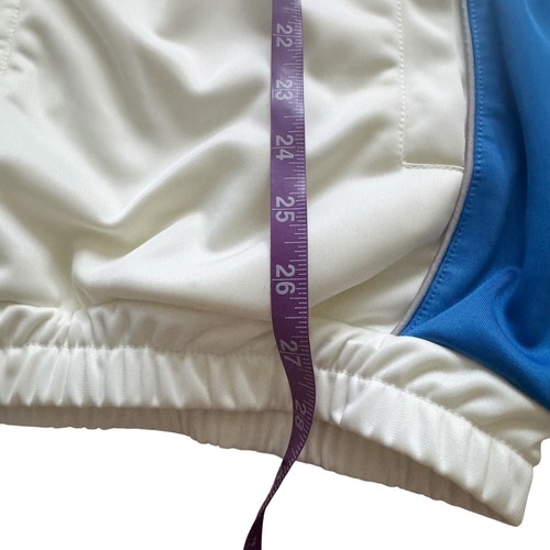 Detroit Lions NFL Football Track Jacket Mens Medium M White Blue Retro Full zip - Picture 9 of 15