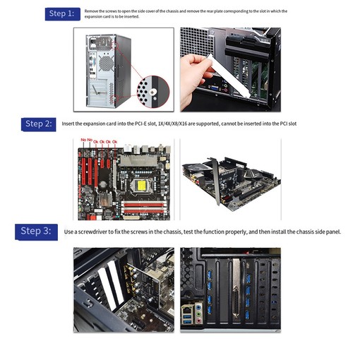 SATA3.0-Erweiterungskarte auf PCI-E4-Port 6G-Adapterkarte 88SE9215 Erweiter6440 - Photo 9/10