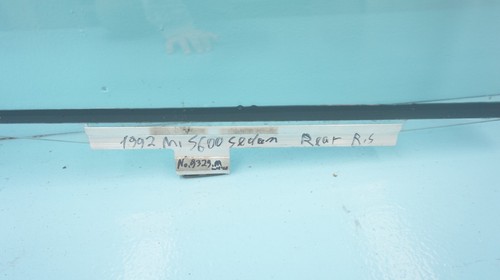 MERCEDES--BENZ W140 600SEL 600SE LWB SEDAN , REAR RIGHT SIDE WINDOW GLASS - Picture 11 of 22