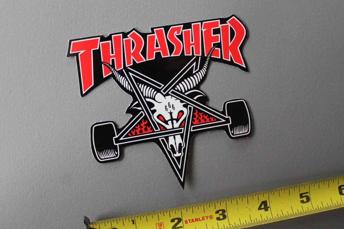 ST-88】Thrasher Magazine スラッシャー ファイヤーロゴ