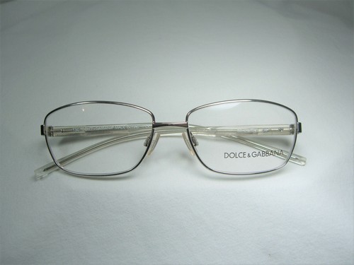 Dolce & Gabbana eyeglasses square oval men women frames crystals NOS vintage - Picture 9 of 10