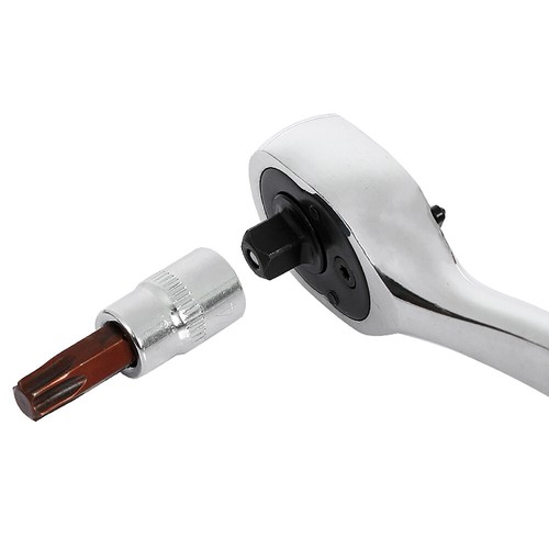 1/4" Drive Ratchet Wrench Sockets Torx/Phillips/Slotted/Hex/Pozi Bits Drill - Picture 9 of 39