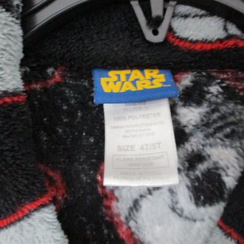 Star Wars Darth Vadar Robe Black Kids Size | 4T/5T - Picture 5 of 11