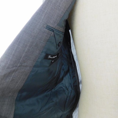 Green Label Relaxing United Arrows Tailored Jacket Single Long Sleeve Wool Mohai - Picture 6 of 8
