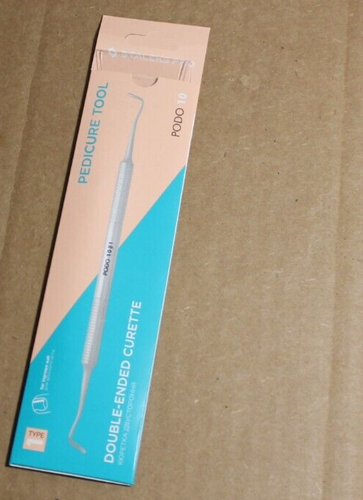 STALEKS PRO PODO 10 TIPO 1 EMPUJADOR DE PEDICURA DOBLE CARA CURETA PP-10/1 - Imagen 3 de 5