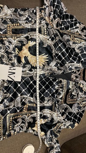 ZARA MAN PRINTED VELVET BLAZER EU52 /US42 /UK42 REF.2922/410 - Picture 4 of 7