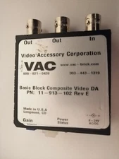 VAC Composite Video Distribution Amplifiers