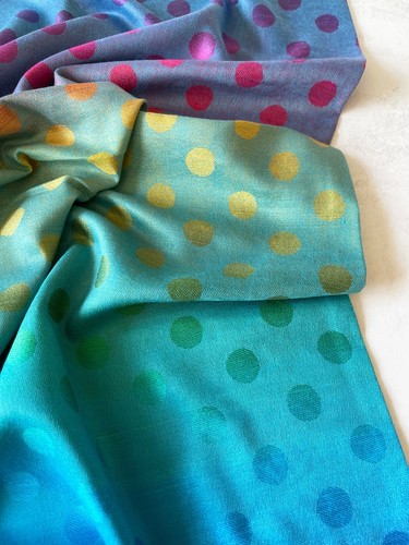 Ladies Long Bright Rainbow Multi Colour Bubble Dots Scarf Pashmina Shawl Scarves - Picture 55 of 175