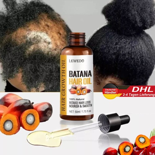 2 Stück Bio Batana Öl Für Haarwachstum Gesundes Und Haarausfall Behandlung 50ml - Bild 2 von 17