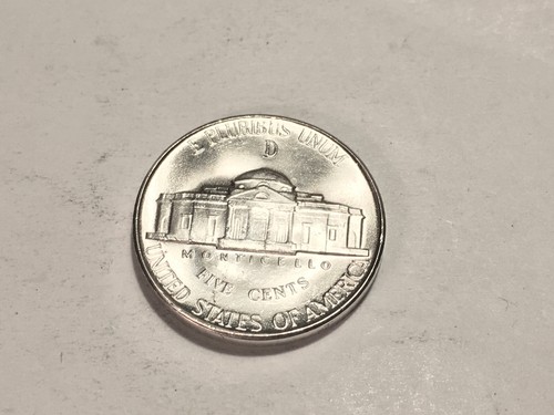 1945-D RPM#10 D/D West Nice Ch BU/Uncirculated Silver Jefferson Nickel - Picture 3 of 3