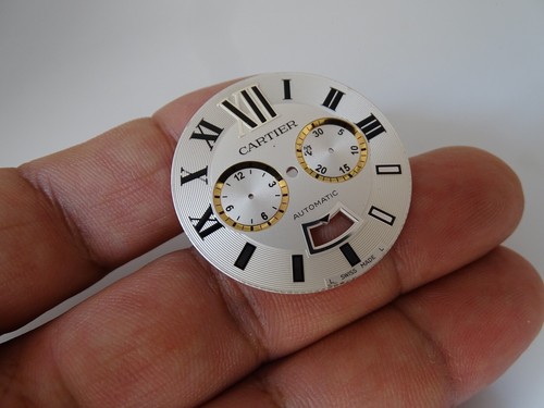 Cartier Calibre Chronograph Zifferblatt Original 35mm - Bild 2 von 5