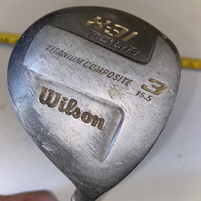 Wilson X31 3 Wood Regular Graphite Shaft Wilson Grip Wilson X31 3 Wood Regular Graphite Shaft Wilson Grip