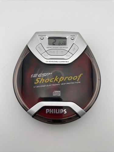 Philips AX2011 Portable Shockproof ESP Compact Disc CD Player. BOXED. In LNC - Picture 3 of 9