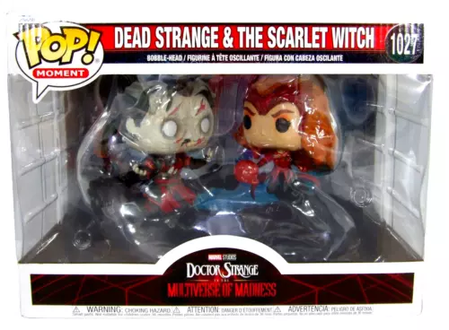 FUNKO POP Dead Strange & the Scarlet Witch, Marvel Multiverse of Madness, NEW