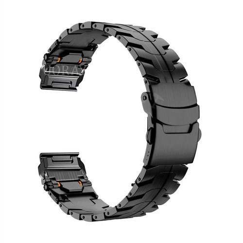 Für Garmin Fenix 8 7 7X 6 6X 5 5X Tactix 8 40/45/47/51mm Quickfit Metall Armband - Bild 8 von 25