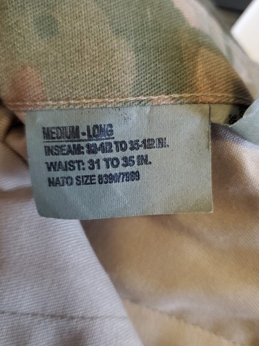 Tru-Spec Uomo, Pantalone Uniforme Risposta Tattica Medio Lungo Multicam Nuovo senza etichette. - Foto 12 di 13