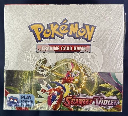 1 x Pokemon SCALET VIOLET BASE set 36 count Booster BOX SEALED NEW - Picture 1 of 2