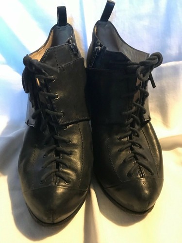 Genuine Mcqueen Boots Uk4 eu37 Alexander Ankle Black 6ZxqwOH6