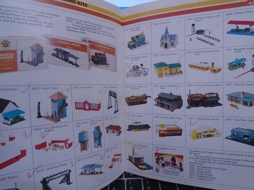 1981 BACHMANN CATALOG N + HO SCALE TRAINS + SLOT CARS 56 PAGES 5.5" X 7" - Picture 6 of 9