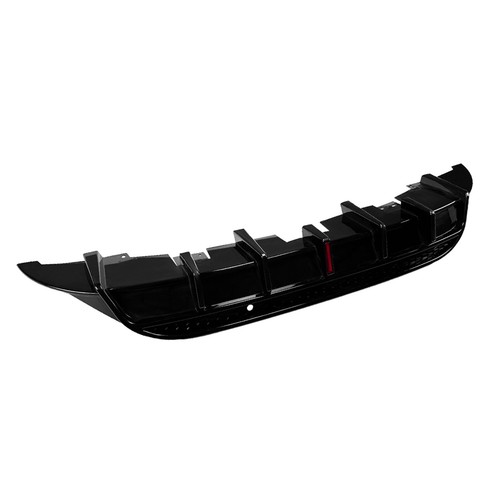 Heckstoßstange Diffusor Hecklippe Kit Spoiler Für VW ID.3 2019–2022 2021 Schwarz - Picture 3 of 12