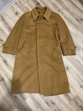 Burberrys Vintage Wool Coat Camel Size L
