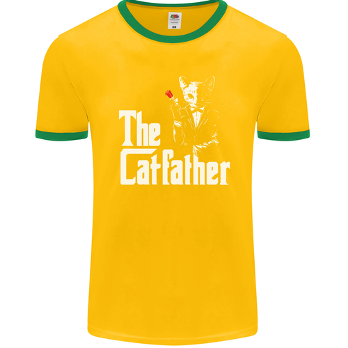 Gris con Like With The Cat Padre Parodia Gatito Amante Animal para Hombre Ringer - Imagen 33 de 36