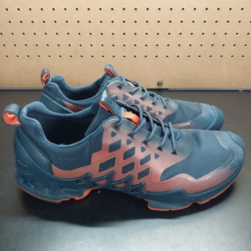 Ecco Men’s Biom Phorene Size 10 Orange Navy Sneaker Shoes