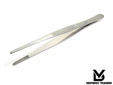 "Surgical Dressing Tweezer – Tissue Thumb Forceps with Serrated Tip Medical Tool