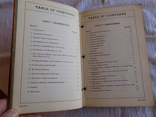 Training Course "OLDSMOBILE SERVICE MANAGEMNENT"  6 unit course Circa 1937 - Picture 5 of 11