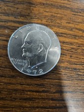1972-D Eisenhower Silver Dollar