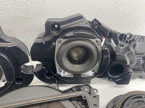 2012-2015 AUDI A6 S-LINE 3.0 FRONT REAR DOOR SUBWOOFER BOSE SPEAKER SET OEM - Foto 3 di 13