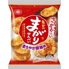 Soy sauce with zarame sugar Rice cracker Magari Senbei 16 pcs Kameda from Japan