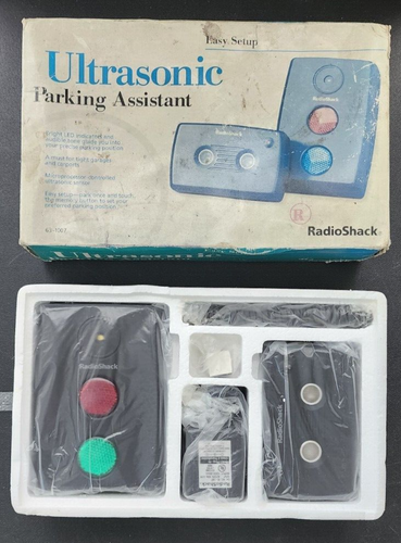 Ultrasonic Parking Assistant LED/Audible Easy Setup RadioShack