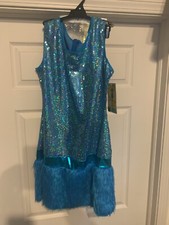 New Disguise Sesame Street Cookie Monster Costume Adult Size L Dress Headpiece