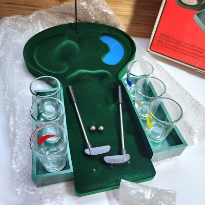 Golf Tabletop Game Golf Shots Perfect Solutions Putting Green Novelty Party