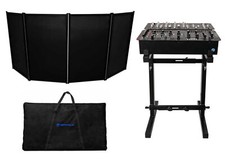 Rockville RFAAB DJ Event Facade Light Weight Booth Travel Bag Scrim Mixer Stanad