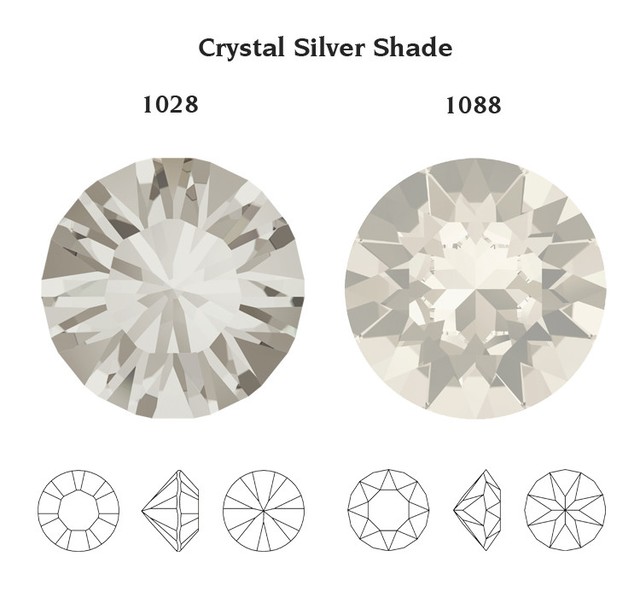 1028 /& 1088 Swarovski® Chatons /& Round Stones Vintage Rose