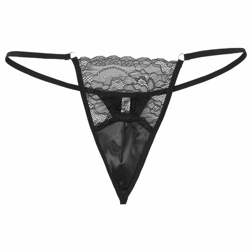 Men Sissy Panties Satin Lace Patchwork Briefs Jockstrap Crossdress Gay AU - Picture 4 of 71