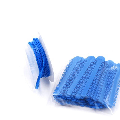 Dental Orthodontic Elastic 44 Colors Power Chain Long Short Close/Ligature Tie  - Picture 8 of 174