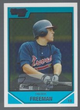 Freddie Freeman 2007 Bowman Chrome Draft Draft Picks Card# BDPP-12