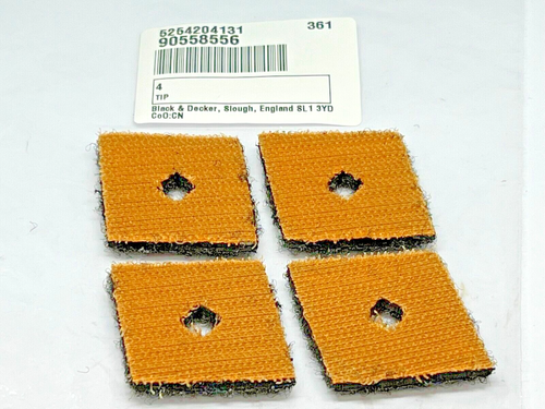 4x Levigatrice per mouse originale nera + Decker punta diamantata pad per Bew230 BDM55 KA220 KA230 - Foto 1 di 11