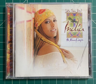 La India Latin Song Bird Mi Alma y Corazon CD Very Clean Disc