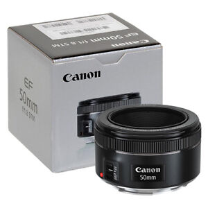 Canon-EF-50mm-f-1-8-STM-Lens-in-ORIGINAL-RETAIL-BOX