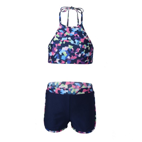 Kids Girls Suit Workout Set Performance Outfits 2 Piece Sportwear Athletic Gym - Picture 51 of 54