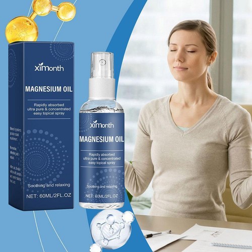 Magnesium Spray für Beine, Muskeln, Schlaf | 60ml | Magnesiumchlorid, BEST U3W9 - Bild 3 von 12